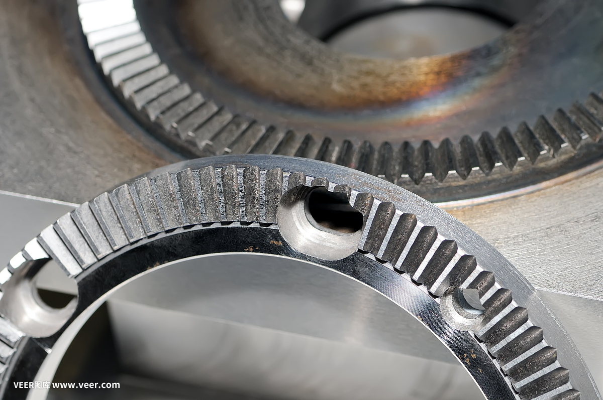 工業(yè)產(chǎn)品,金屬零件,特寫。